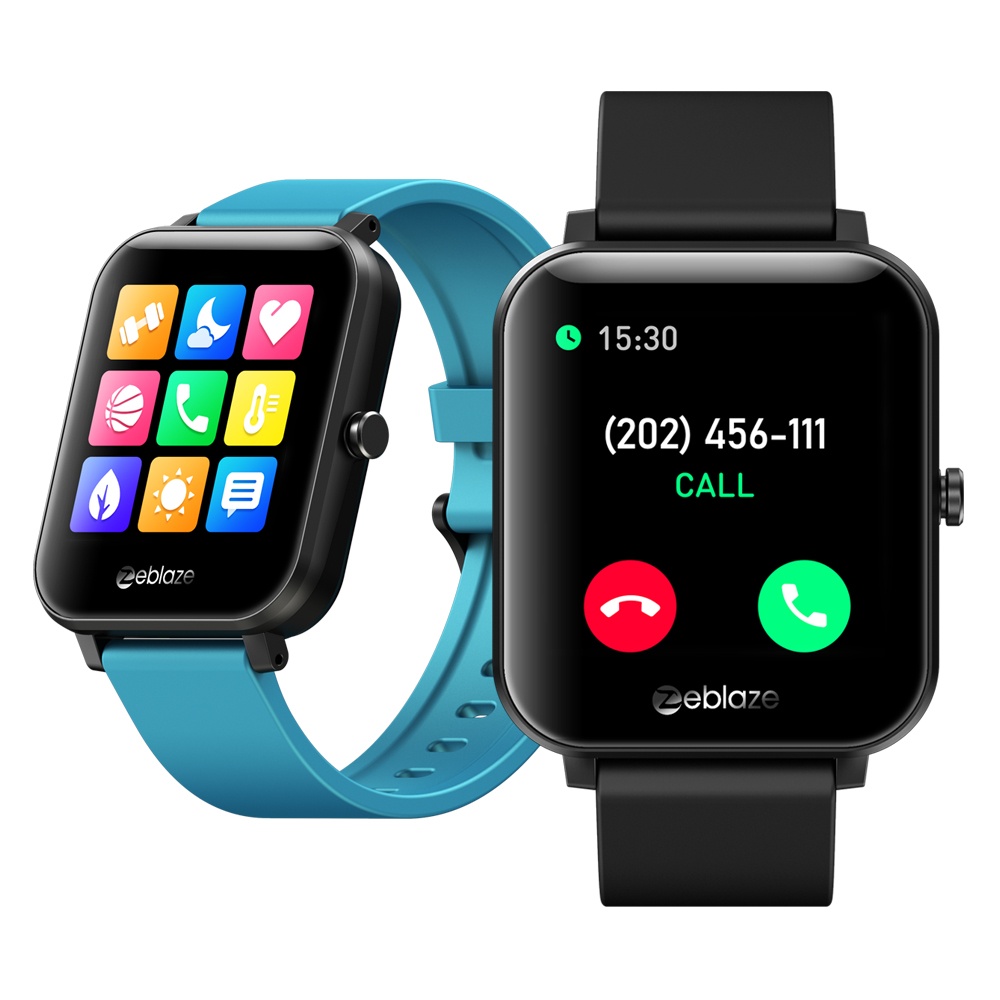 Smart Watch Blood Pressure Oxygen Heart Rate Monitoring Remote Control Touch Screen blue - Image 3