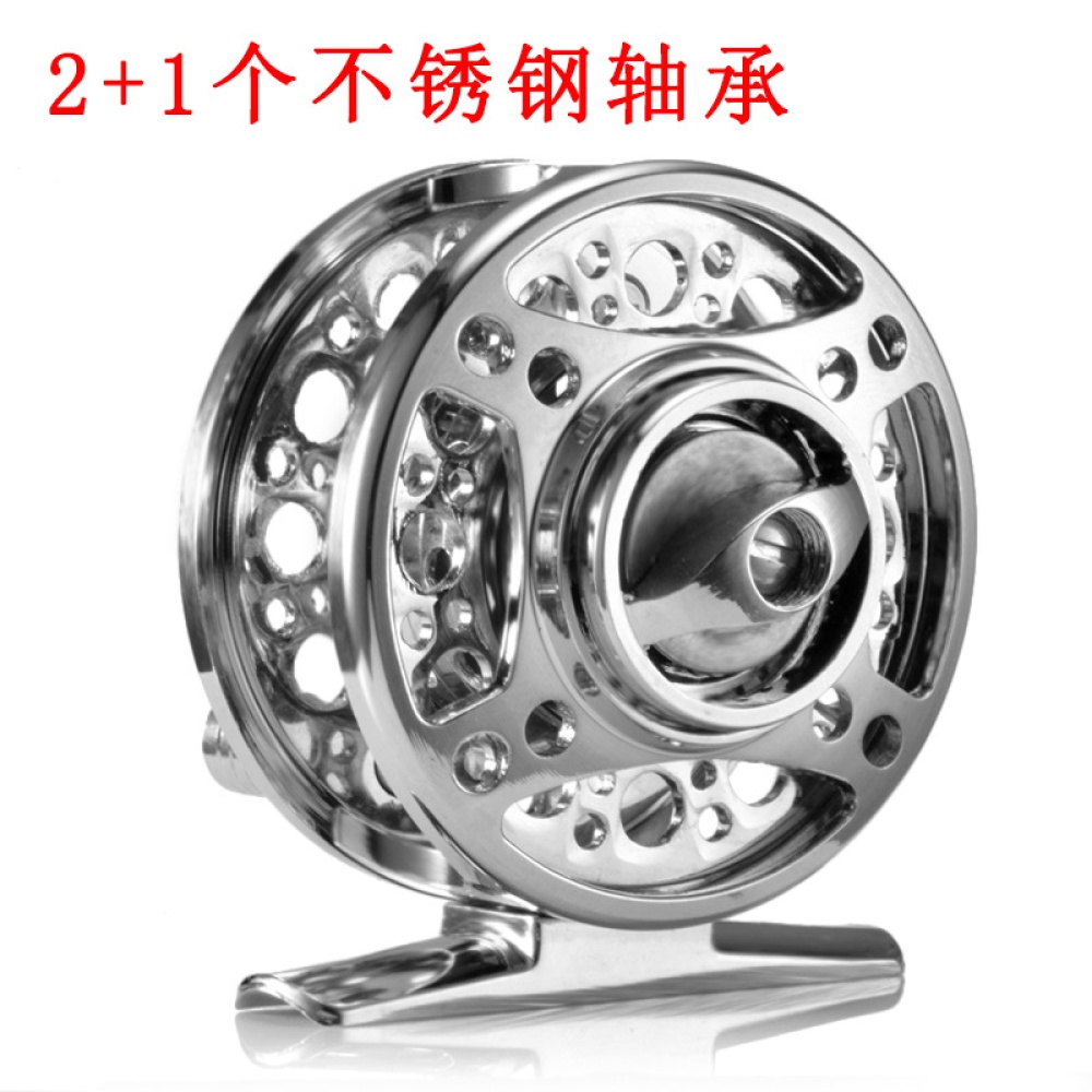 Front Reel Metal Discharge Force Fishing Left and Right Interchange Rod Wheel LG60 fly fishing wheel - Image 3