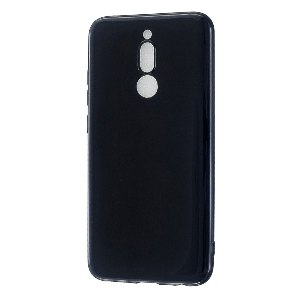 For Redmi 8 / 8A Cellphone Cover Glossy TPU Phone Case Defender Full Body Protection Smartphone Shell Bright black - Image 3