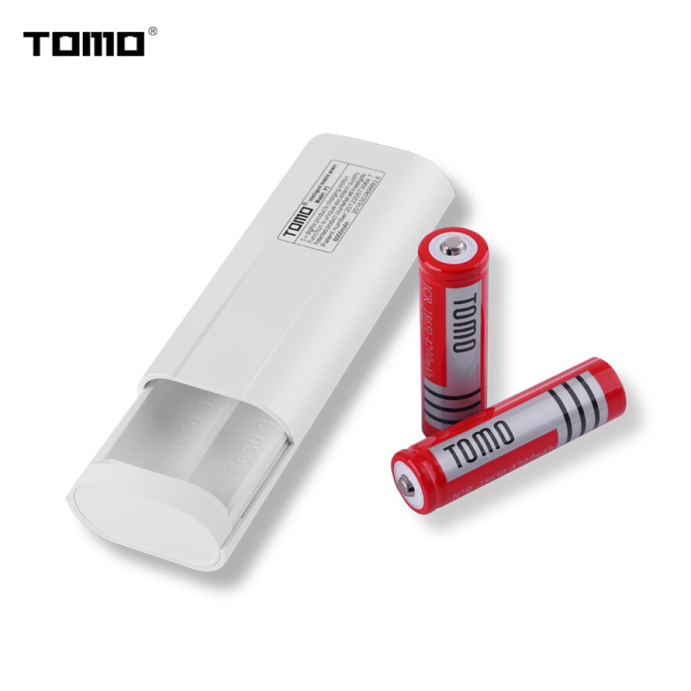 2 x 18650 Li-ion Universal Battery DIY Smart Portable USB Charger Power Bank Dual Output(Without Battery) white_P2 - Image 3