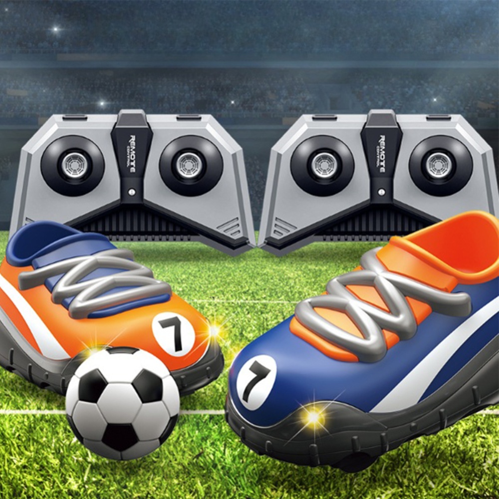 2.4g Football Remote Control Car World Cup Shoes High Speed Drift Stunt with Cool Light for Kids - Image 3