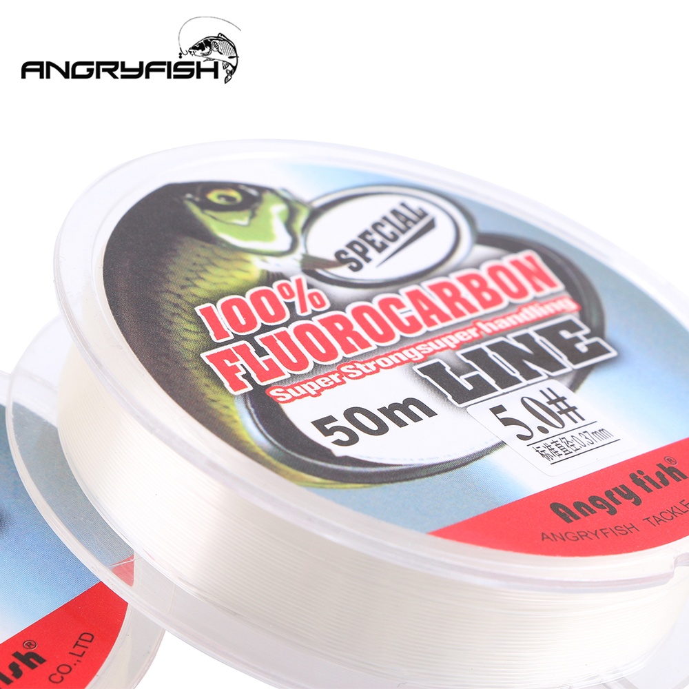 Fluorocarbon Fishing Line 50m Transparent Super Strong Carbon 50 Meters 2.5 - Image 3