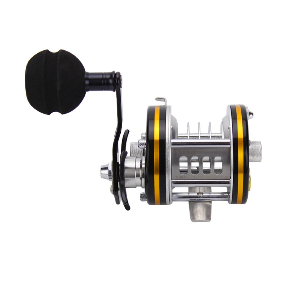 Full Metal Drum Reels Casting Large Model Big Fish Trolling Reel Deep Sea Iron 3/4/5/6/8/10 holes Ice Fishing 5-hole anchor fish wheel (MY-5 - Image 2