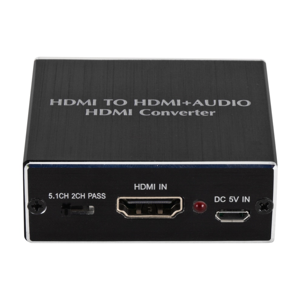 For HDMI Audio Video Converter Splitter To + 3.5 AUDIO SPDIF black - Image 3