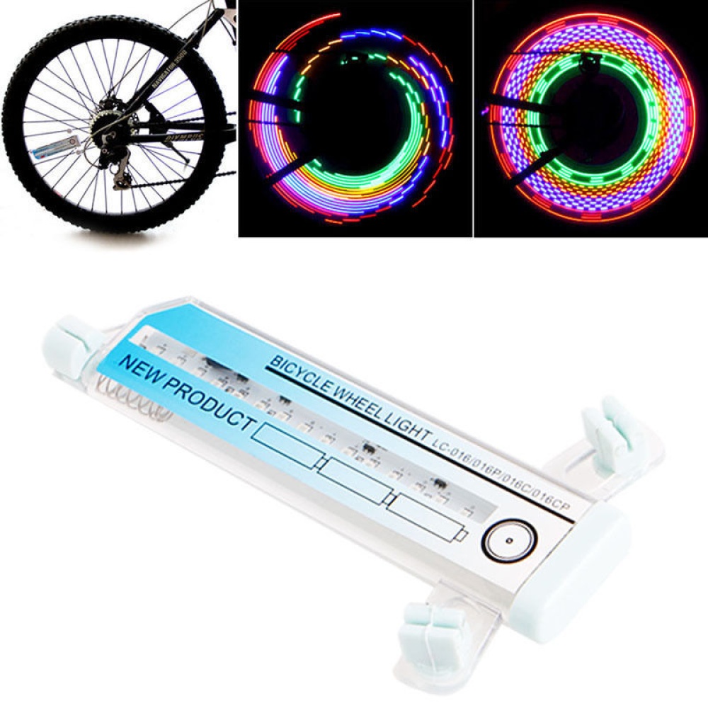 Portable Super Bright 32LED Waterproof Cycling Flash Bicycle Lamp Bike Wheel Spoke Light For Accessories Main picture color - Image 2