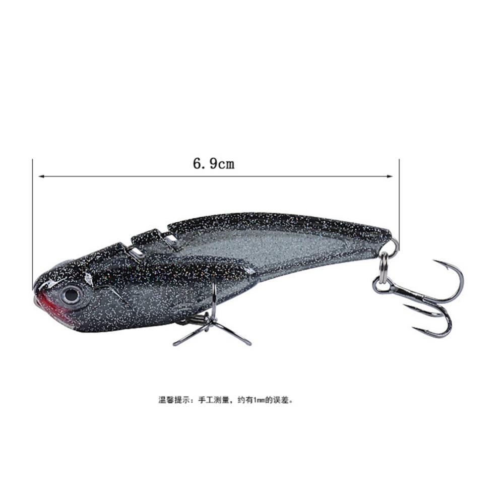 6.9cm/19.3g Fishing Lure Artificial Bait Plastic Long Casting color-1 - Image 3