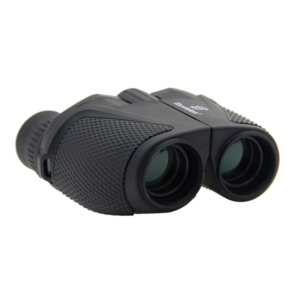 12X25 Mini Folding Binoculars BAK4 HD Wide Angle Prism Telescope Hiking Hunting black - Image 2