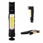 USB Rechargeable COB Work Lights Repair Hand Lamp Inspection Flashlight for Outdoor Night White light + red - Image 2