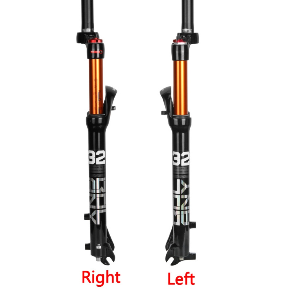 Mountain Bicycle Suspension Fork Magnesium Alloy 26/27.5/ 29 Inch Straight pipe shoulder control_26 inches - Image 2