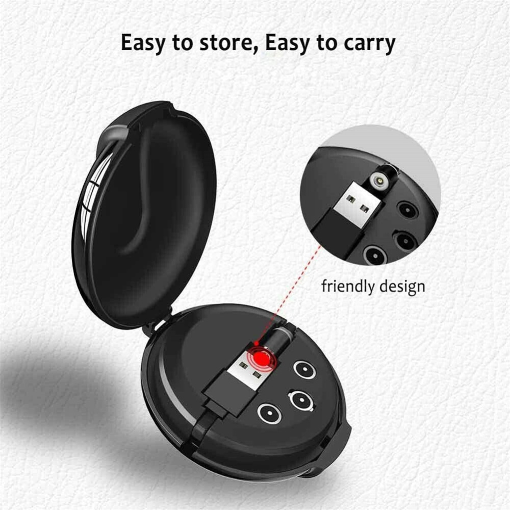 3-in-1 Magnetic & Retractable Style Charger 8 Pin Type-C Micro USB Data Line Cable - Image 3