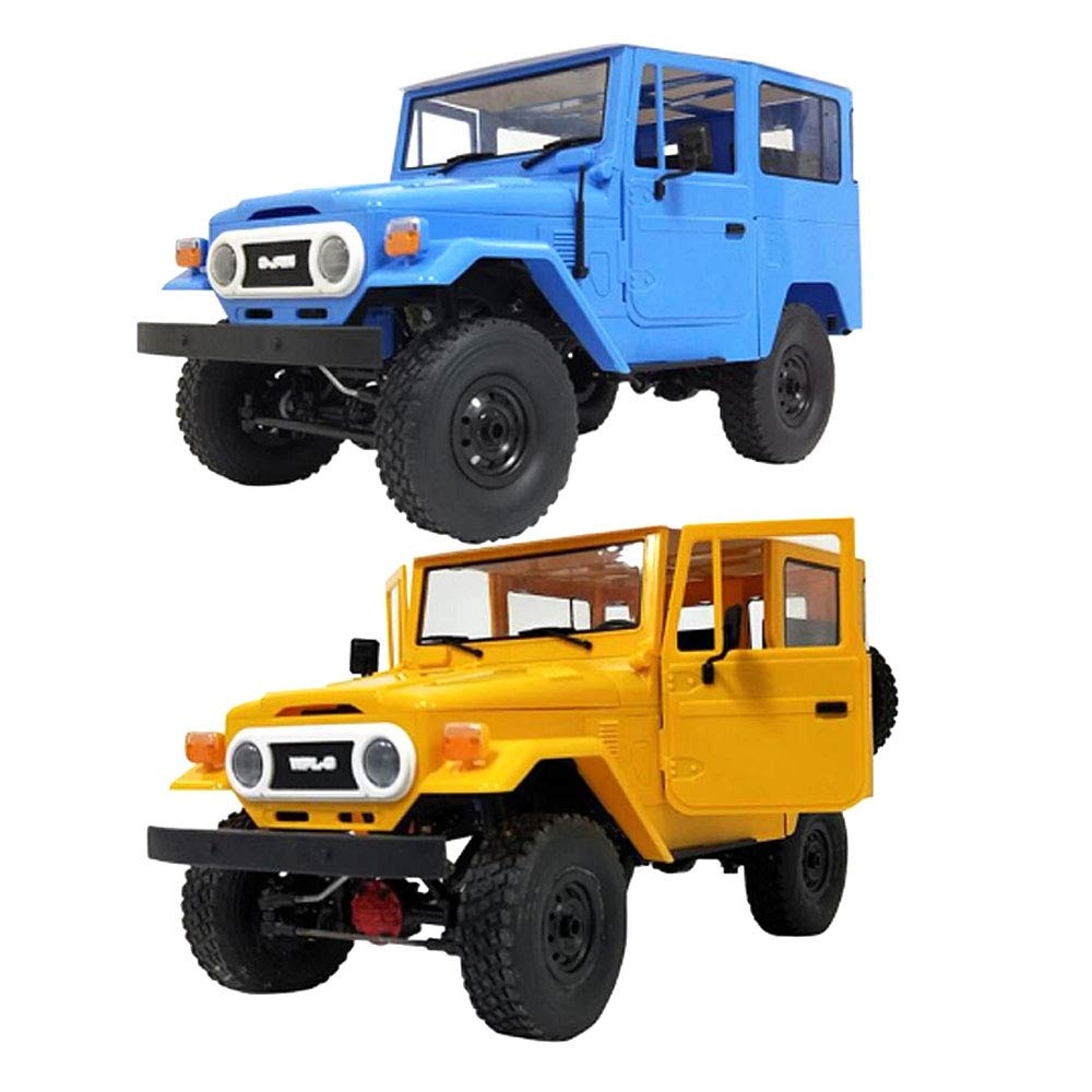 WPL C34KM 1/16 Metal Edition Kit 4WD 2.4G Buggy Crawler Off Road RC Car 2CH Vehicle Models With Head Light(Include Electronic Component) yel - Image 3