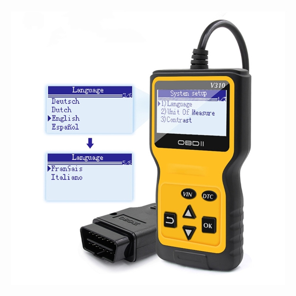 V310 Mini Obd2 Auto Scanner Car Engine Fault Code Reader Universal Multi-language Diagnostic Tools - Image 3