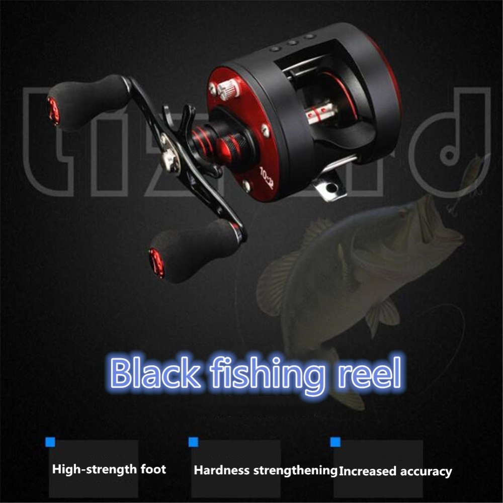 Metal Fishing Reel Drum Trolling Wheel Bait Casting Lure Sea Tool Left hand - Image 3