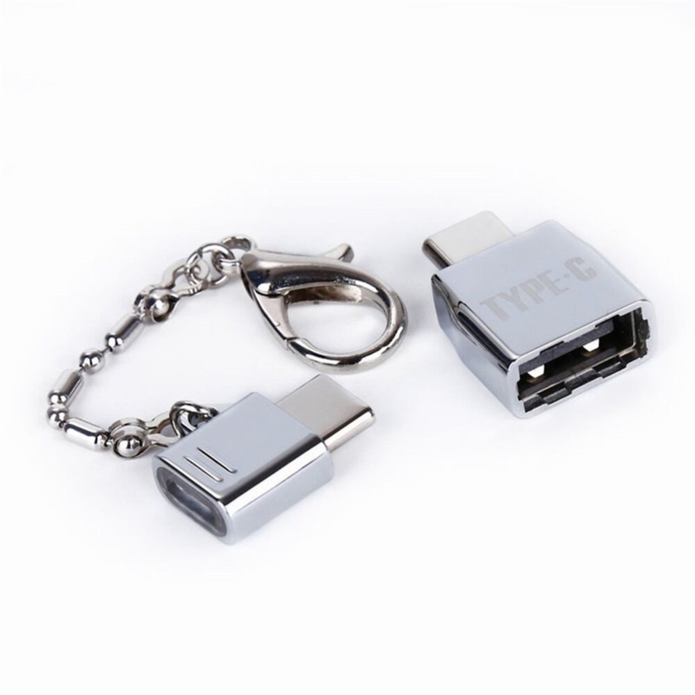 Otg Adapter Micro Usb Female to Type C Male Set with Lanyard Mobile Phone Conversion - Image 3