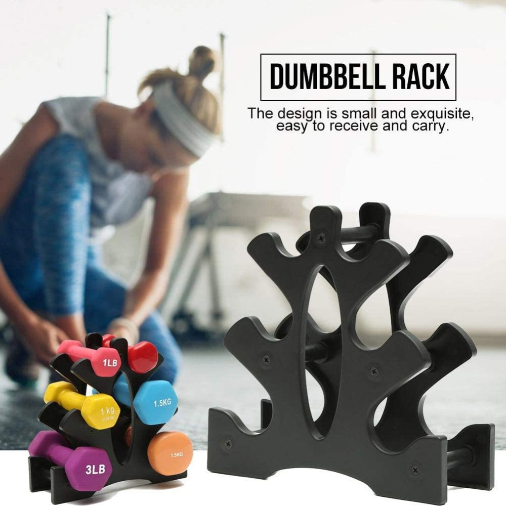 Dumbbell Rack Detachable 3-Tier Storage Stand number 2 - Image 3