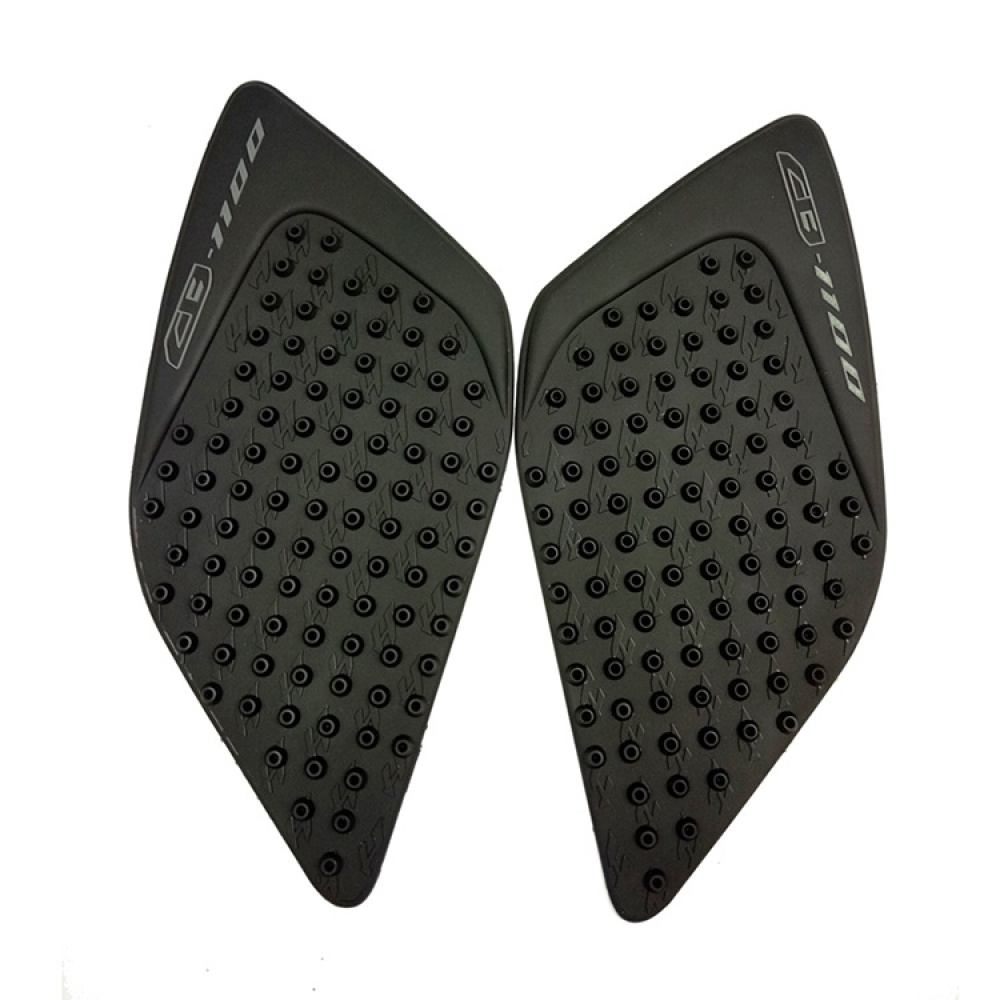 For Honda CB1100 12-16 Anti Slip Tank Pad Side Gas Grip Traction Pads Sticker Decals black - Image 2