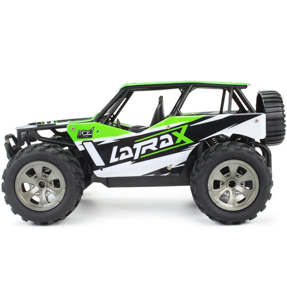 1:18 RC Car Rechargeable Big-foot Off-road Vehicle Children Climbing Remote Control Toy Green - Image 3