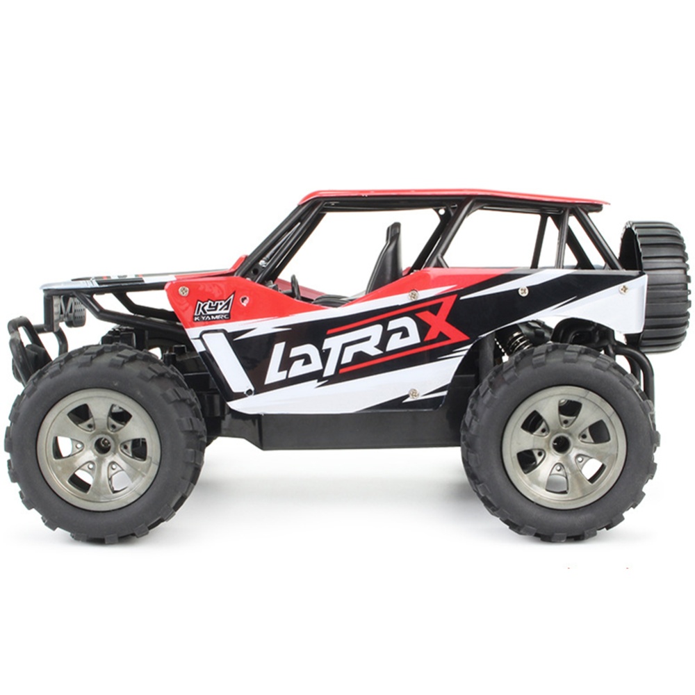 1:18 RC Car Rechargeable Big-foot Off-road Vehicle Children Climbing Remote Control Toy Red - Image 3