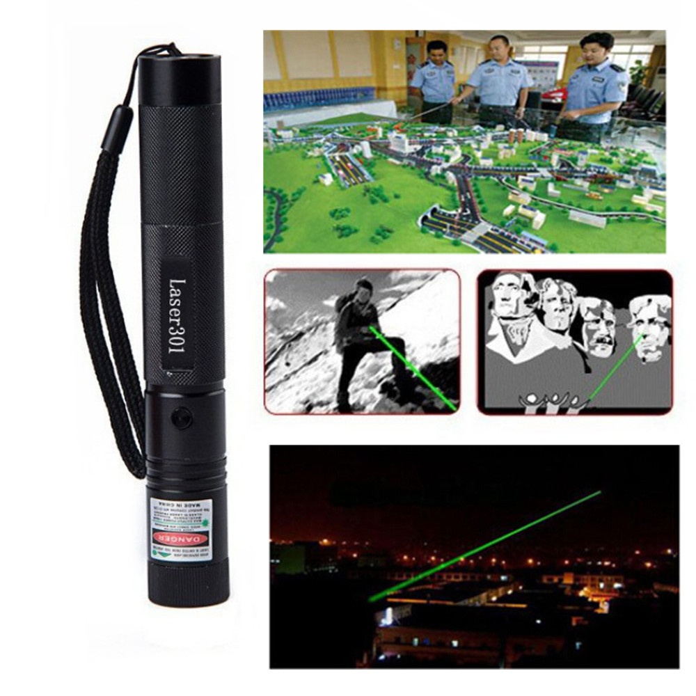 532nm/650nm/405nm Lasering Pointer Pen for Presentation Teaching Prop Green light - Image 2