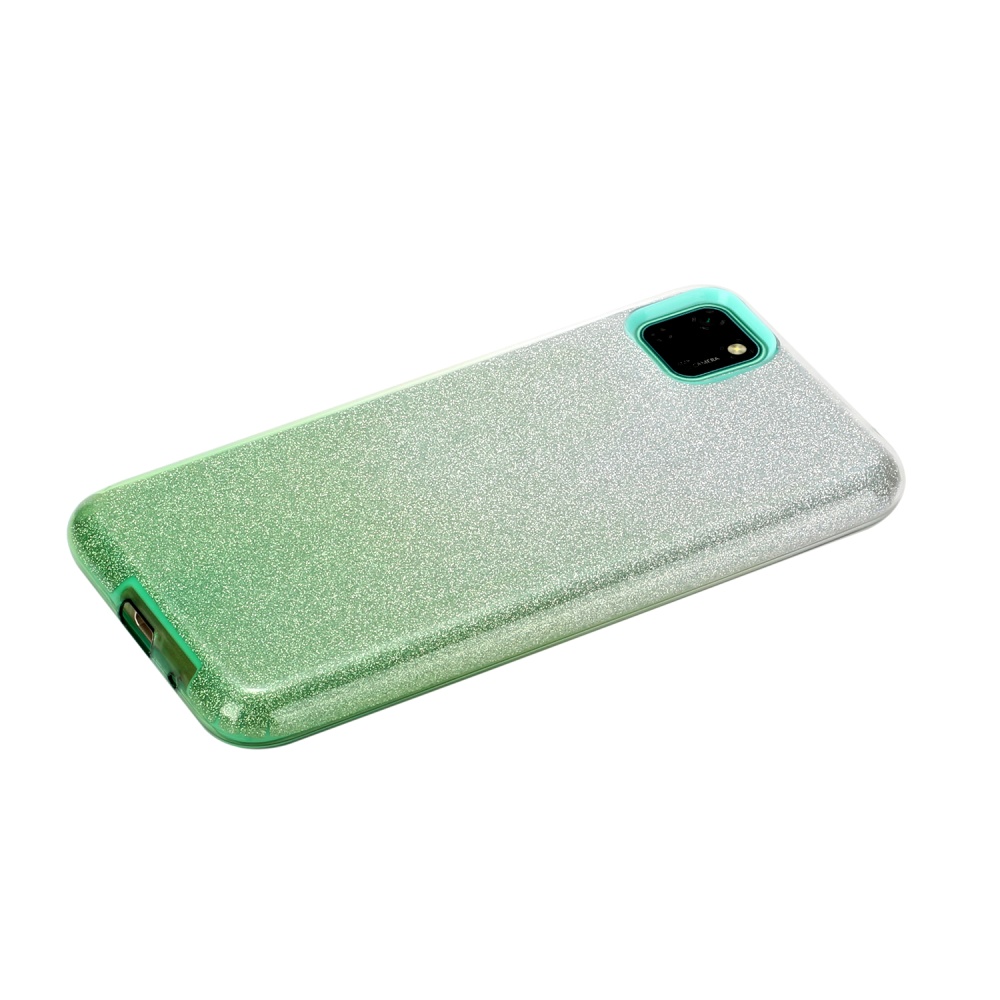 For HUAWEI Mate 30/Nova 5I pro/Mate 30 Pro/PSmart /Y5P/Y6P 2020 Phone Case Gradient Color Glitter Powder Cover with Airbag Bracket green - Image 3