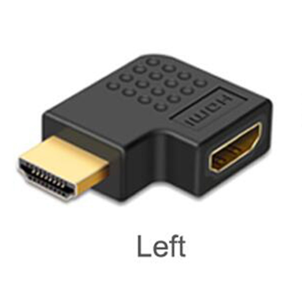 HDMI Cable Connector Adapter 270 180 90 Degree Angle Male to Female Converters for 1080P HDTV
