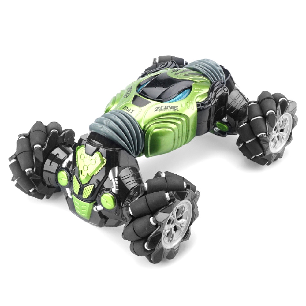 Remote Control Stunt Car Gesture Induction Twisting Off-Road Vehicle Light Music Drift Dancing Side Driving RC Toy Gift for Kids green - Image 3