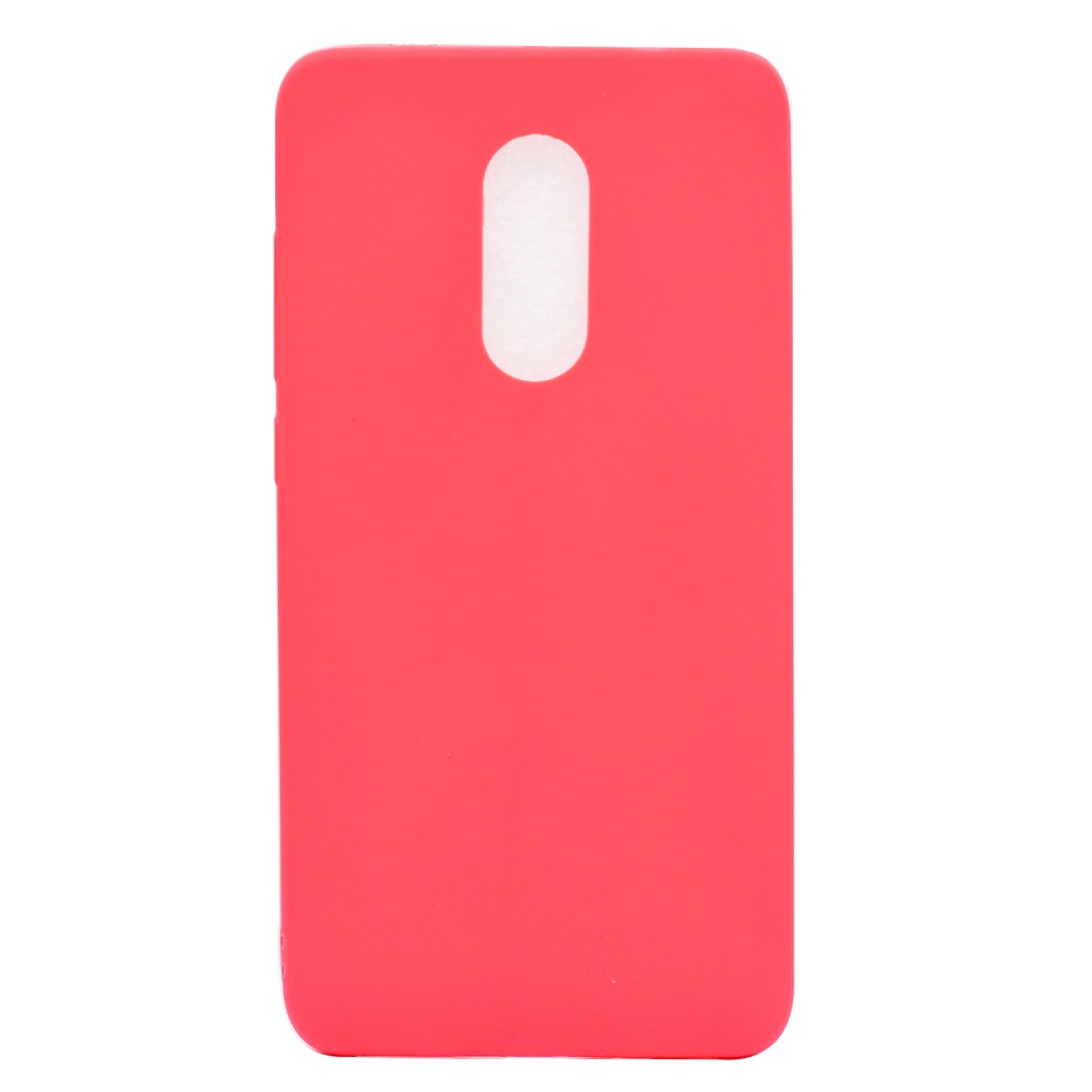 for XIAOMI Redmi NOTE 4X/NOTE 4 Lovely Candy Color Matte TPU Anti-scratch Non-slip Protective Cover Back Case Light pink - Image 3