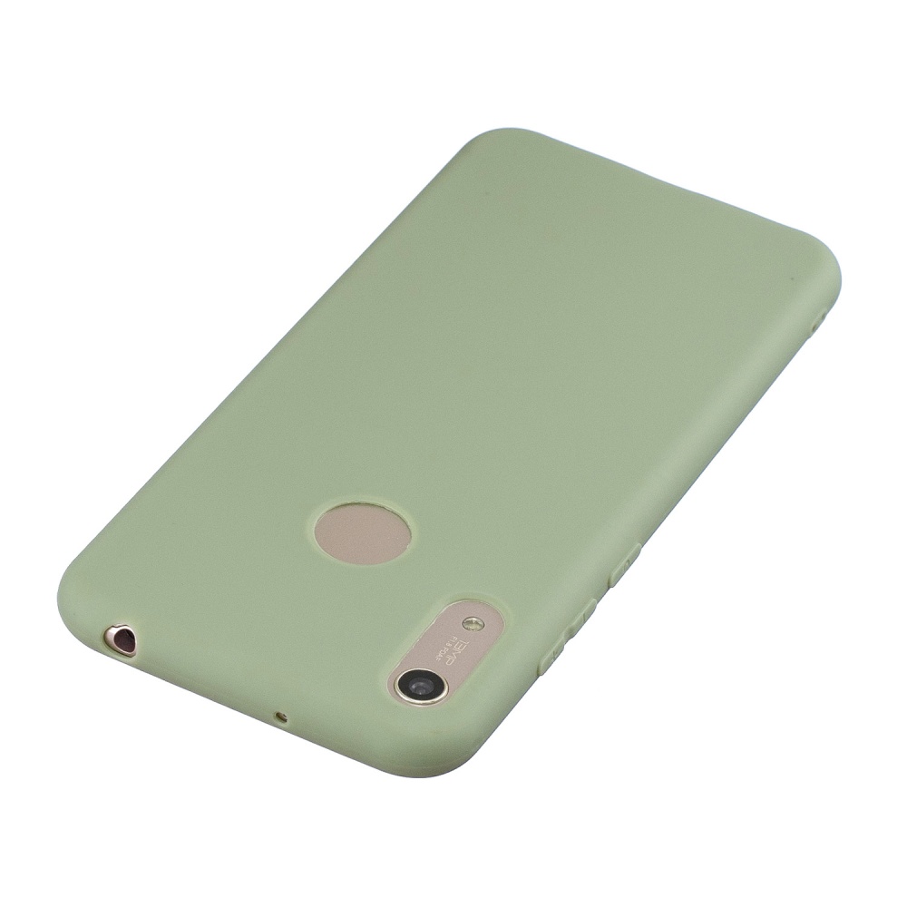 For HUAWEI Y6 2019 Lovely Candy Color Matte TPU Anti-scratch Non-slip Protective Cover Back Case 9 - Image 3