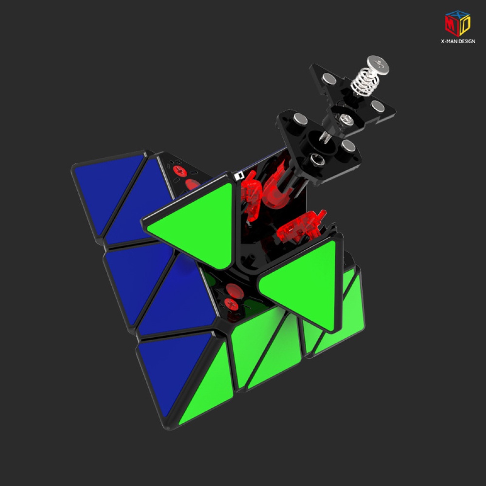 Qiyi XMD V2 Magic Cube Magnetic Pyraminx Smooth Speed color - Image 3