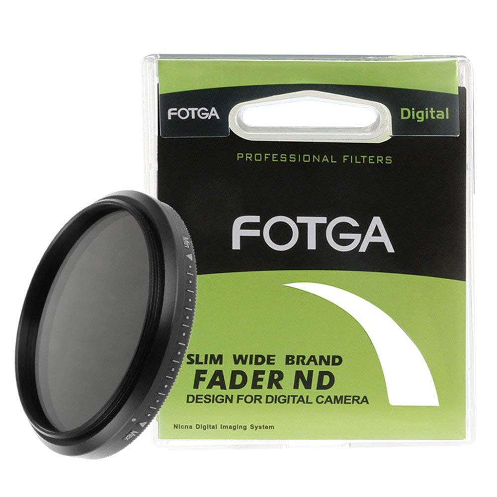 Slim Fader Variable ND Filter Adjustable Neutral Density ND2 to ND400 67mm