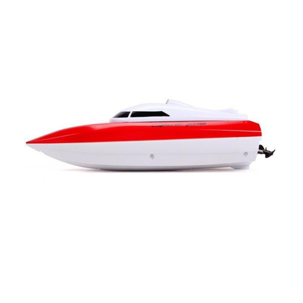 Children Remote Control Boat 4-channel High-speed Dual Motors Electric Speedboat (with Charging) For Boys Gifts orange - Image 3