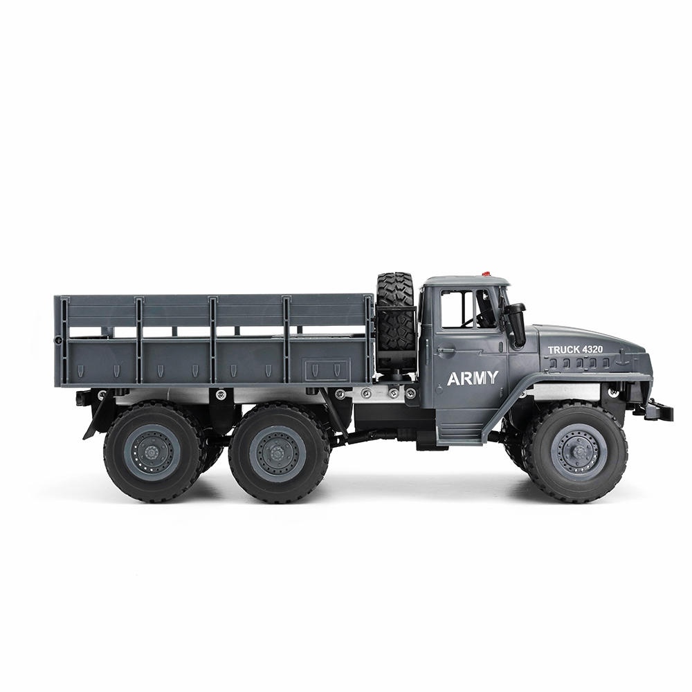 MZ YY2004 15KM/H 2.4G 6WD 1/12 Military Truck Off Road RC Car Crawler 6X6 Toys Models For Kids Birthday Gift Triple battery - Image 3