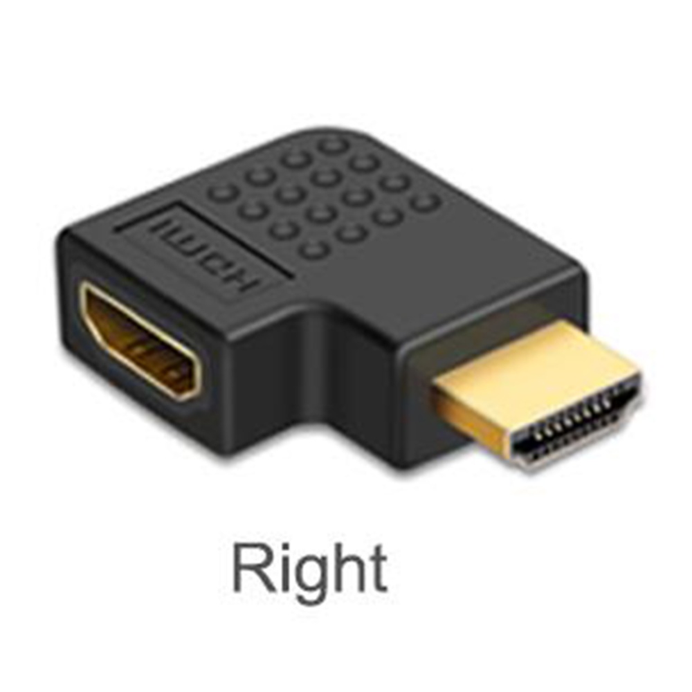 HDMI Cable Connector Adapter 270 180 90 Degree Angle Male to Female Converters for 1080P HDTV