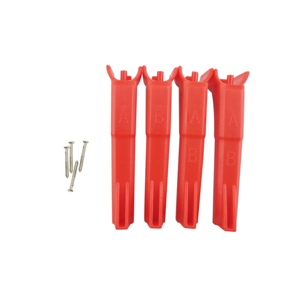 Tripod UAV Landing Gear Set for Hubsan X4 H502S H502E H502T H507A H216A red - Image 3