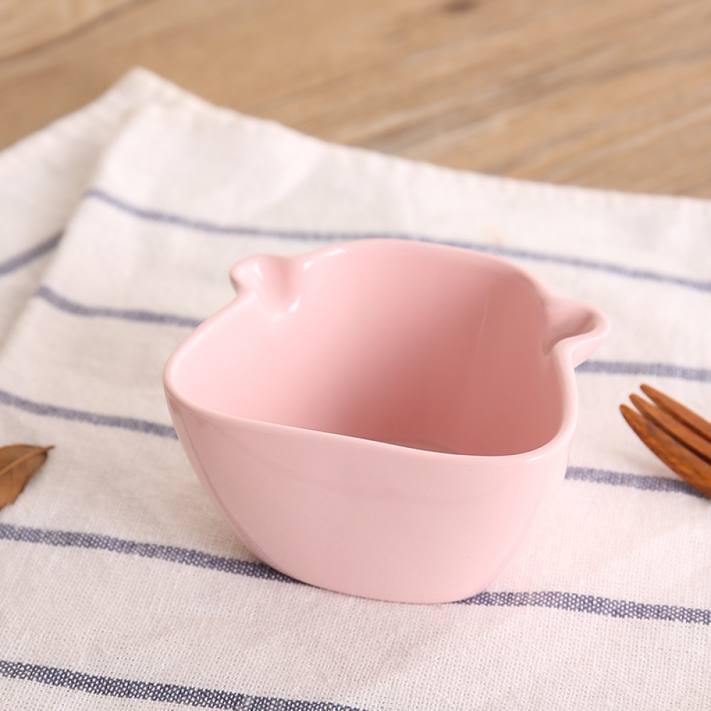 3Pcs Cute Cartoon Shape High Temperature Resistance Seasoning Dish Random Color - Image 3