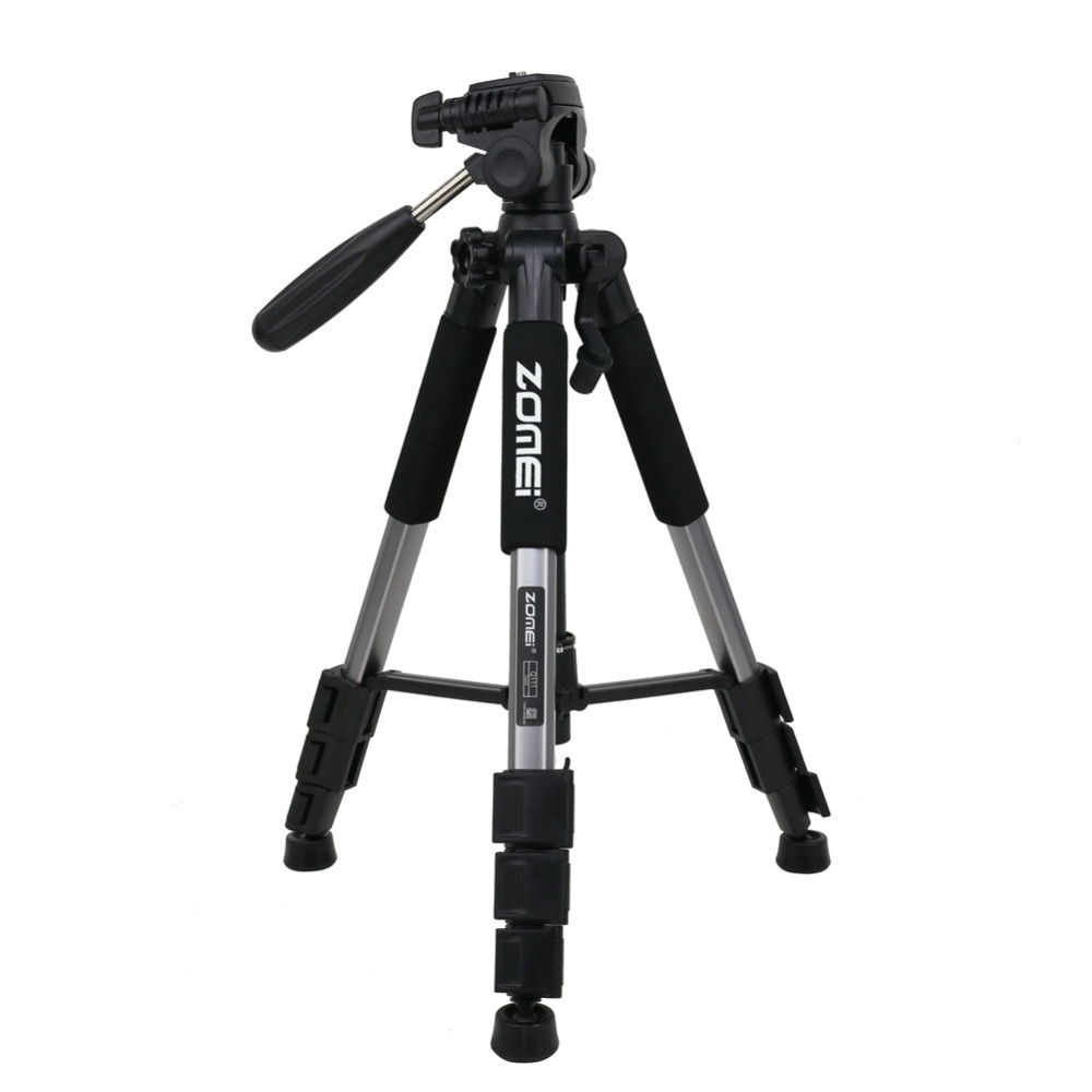 Zomei Q111 Professional Camera Tripod Gimbal Portable Travel Aluminum Holder - Image 4