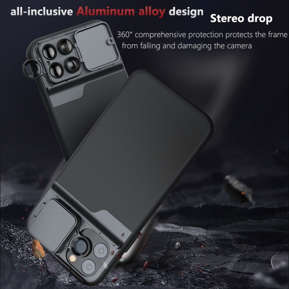 Phone Camera Lens 11 Smartphone PRO MAX Wide Angle Cpl Filter Mobile Accessories iPhone11 five lens phone case - Image 3