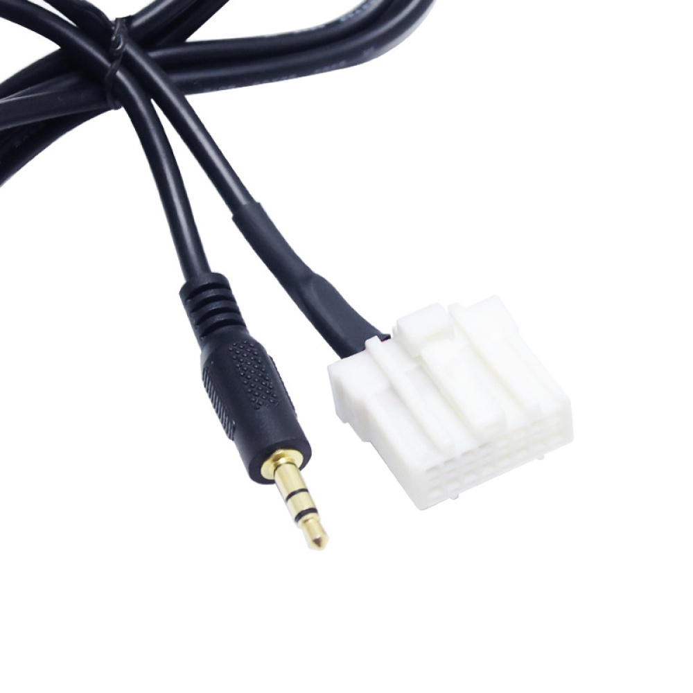 Professional AUX 3.5mm Cable Connect for iPod iPhone MP3 Audio Mazda 3 6 B70 MX5 RX8 black - Image 2