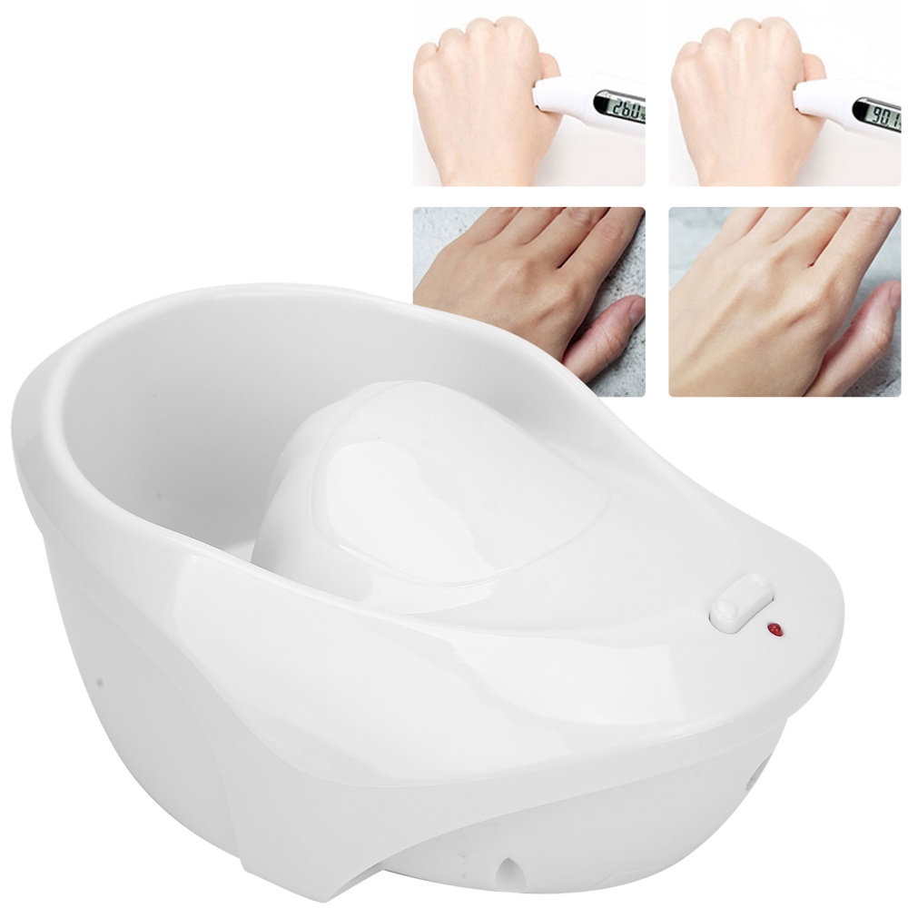 Electric Nail Polish Remover Hand Care Soaker Bowl Bubble Massage Spa Gel EU Plug - Image 3