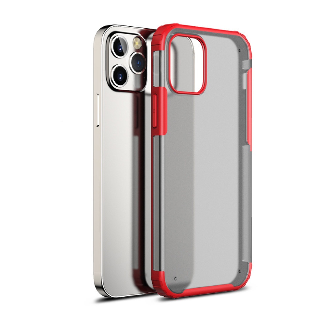 Mobile Phone Case Silica Gel Anti-slip Anti-drop Back Shell for iphone 11 red - Image 3