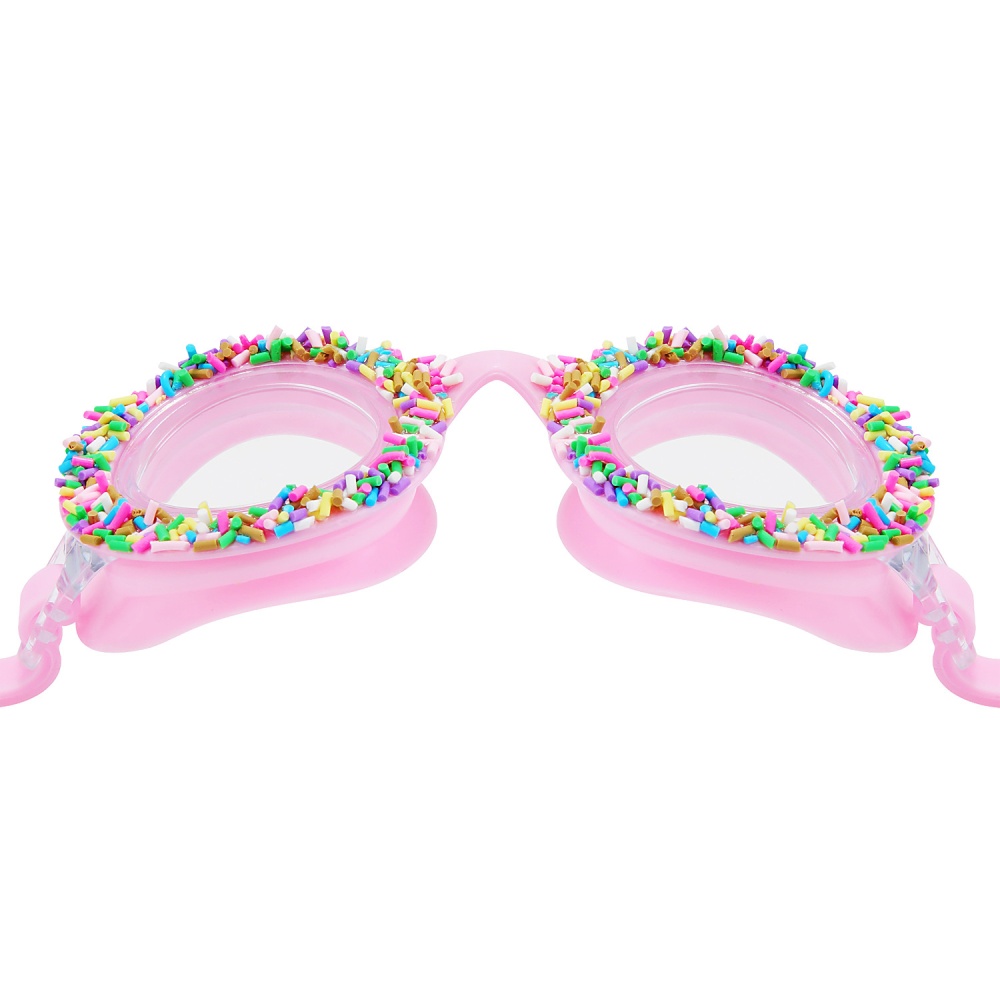 Kids Swimming Glasses Silicone Waterproof Anti-fog Eyes Protection Goggles Pink - Image 3