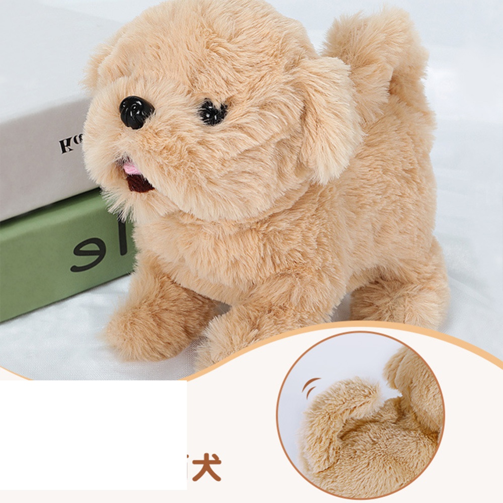 Dog Shape Electric Plush Toy Cute Simulation Puppy Toys Smart Robot Chihuahua - Image 3