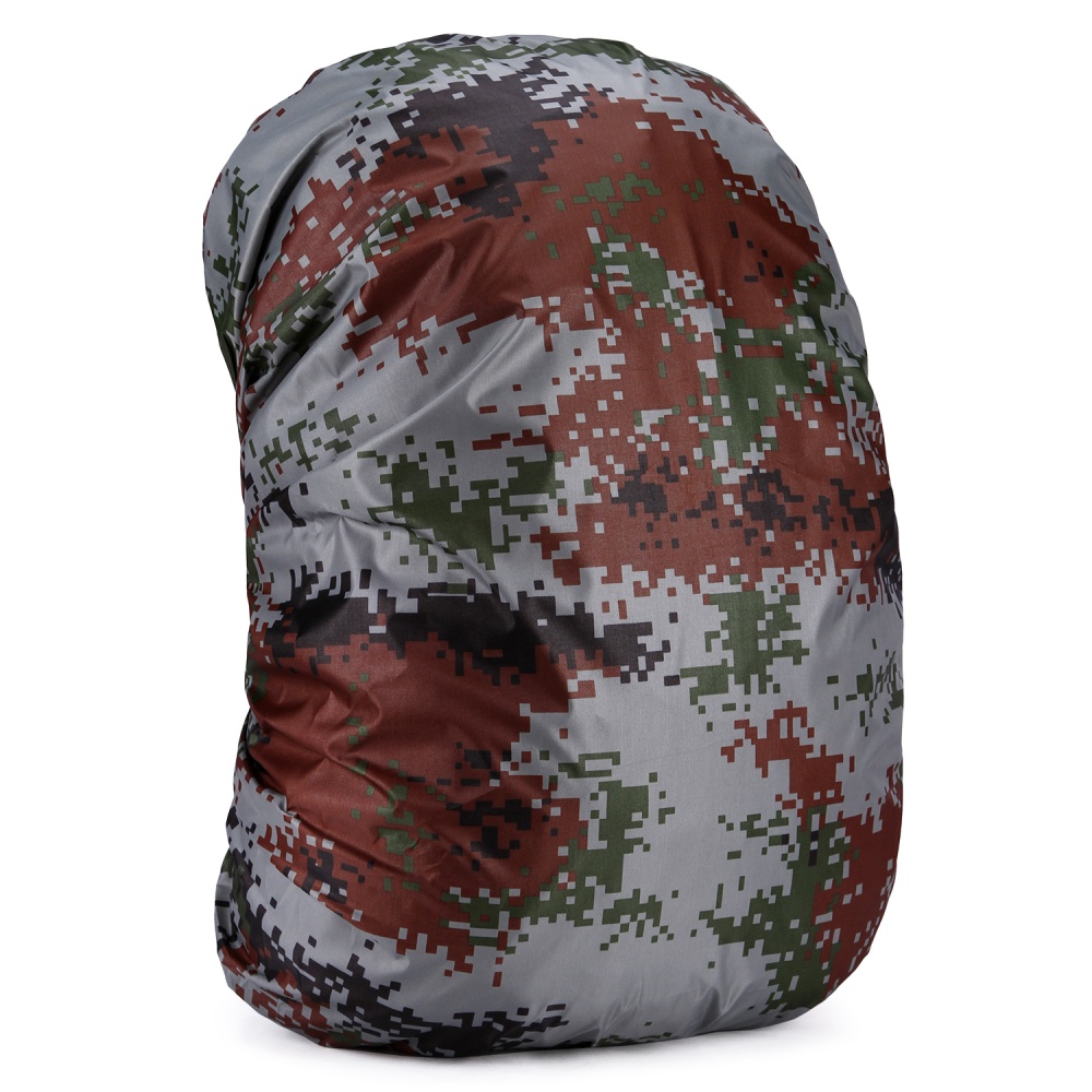 RainCover 35-80L Lightweight Waterproof Backpack Bag Rain Cover For Travel tree camouflage_35 liters (S) - Image 3