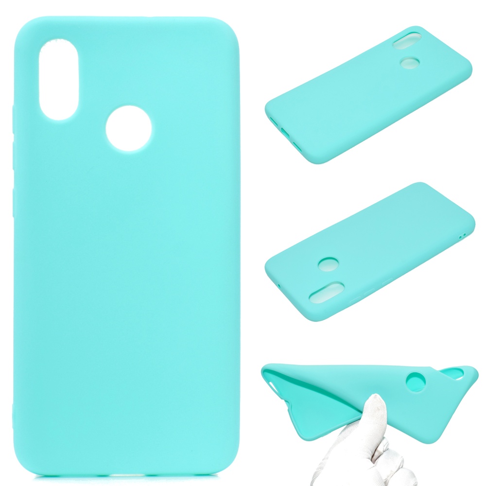 for XIAOMI Redmi S2 Lovely Candy Color Matte TPU Anti-scratch Non-slip Protective Cover Back Case red - Image 3