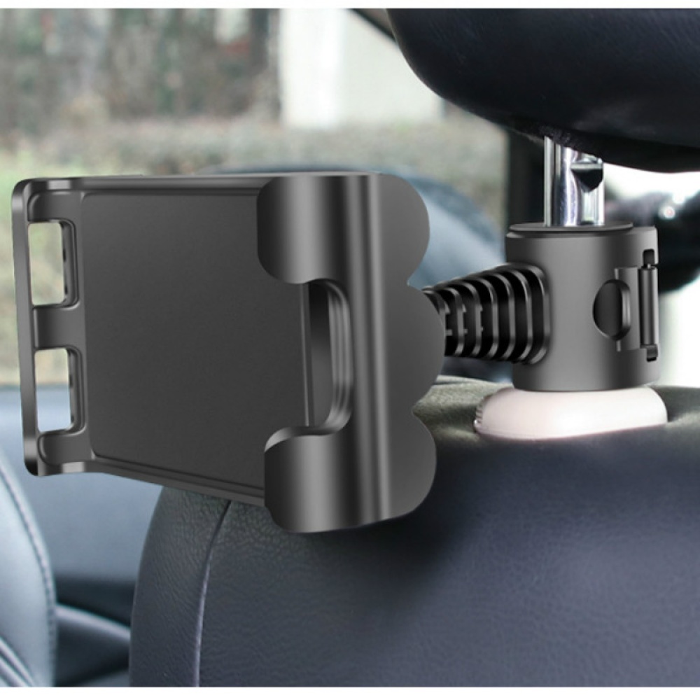 Adjustable Car Tablet Stand Holder For Ipad Accessories, Universal Seat Back Bracket 4-12 Inch blue - Image 3