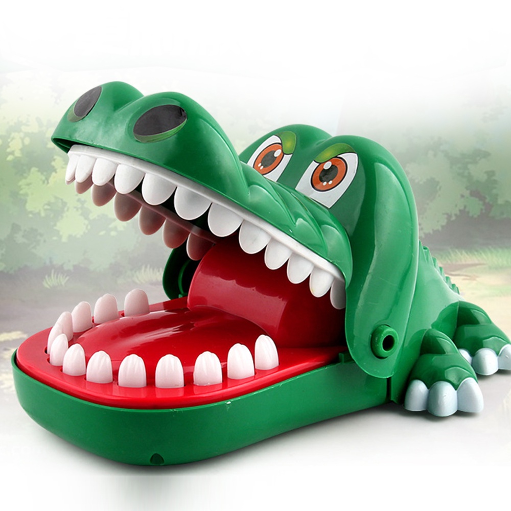 Alligator-Teeth Toys Game Multi-size Alligator-head Biting Finger Dentist Games Funny Kids Large - Image 3