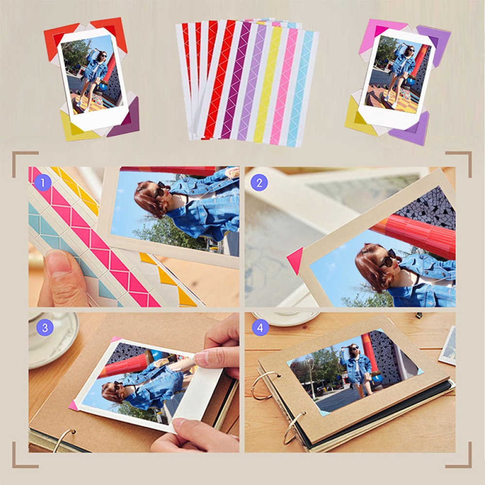 Camera Accessories Compatible with Instax Mini 9 or 8 8+ Include Case/Album/Selfie Lens/Filters/Wall Hang Frames/Film Frames/Border Stickers - Image 4