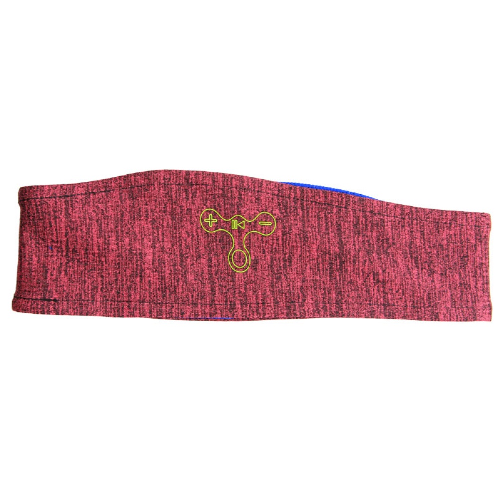 Sports Headband Bluetooth Headphones 10m Wireless Sport Headbands Long Time Play Stereo Sound Headscarf red - Image 3