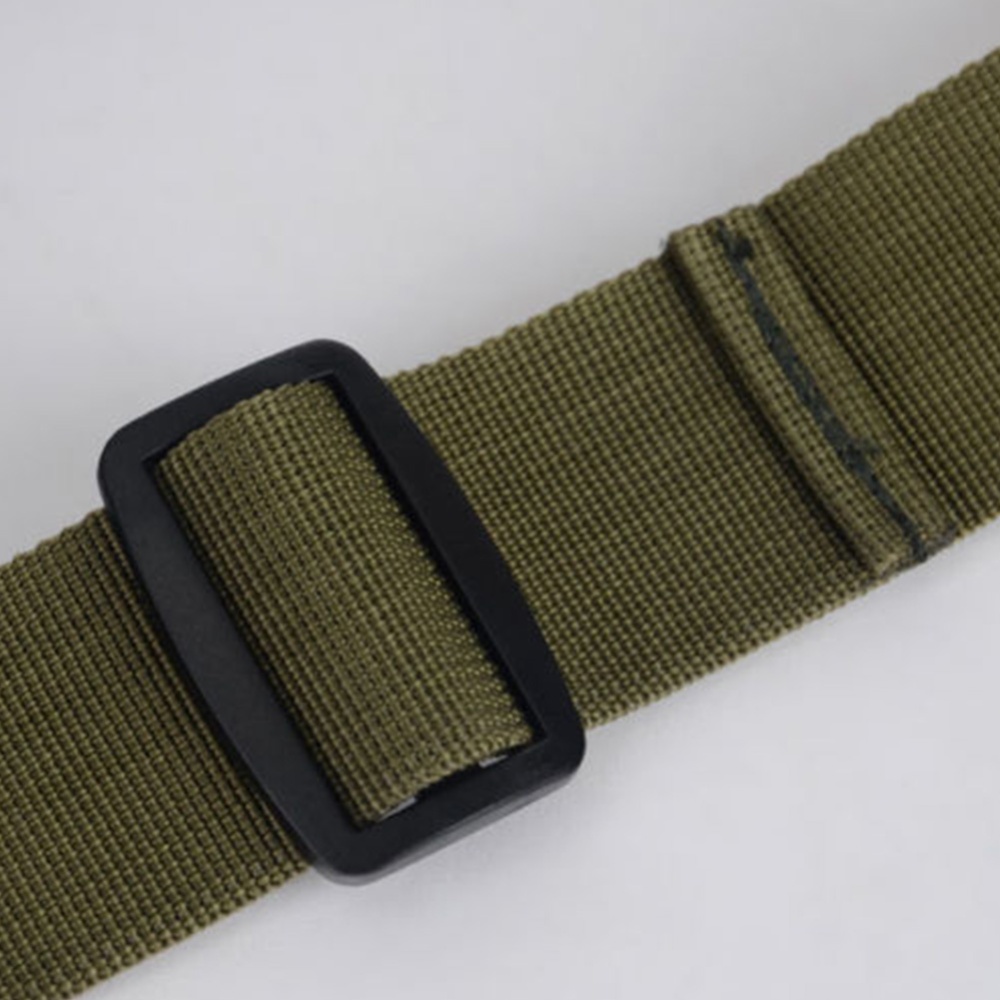 Single Point Tactical Sling Strap Bungee Hook Adjustable Nylon Shoulder Gun for Rifle Hunting Khaki - Image 3