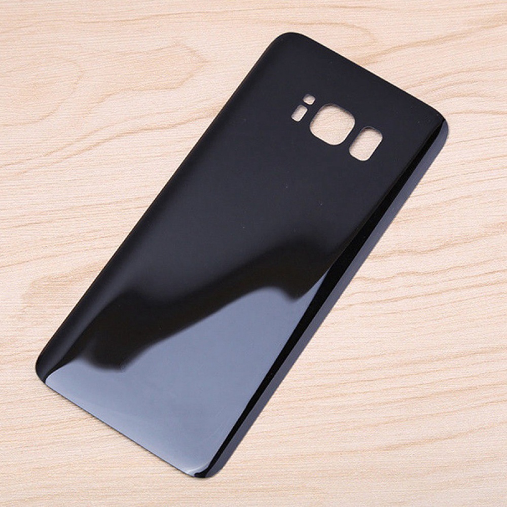 Exquisite Battery Protective Cover Glass Housing Rear Back for Samsung Galaxy S8 S8+ black - Image 3